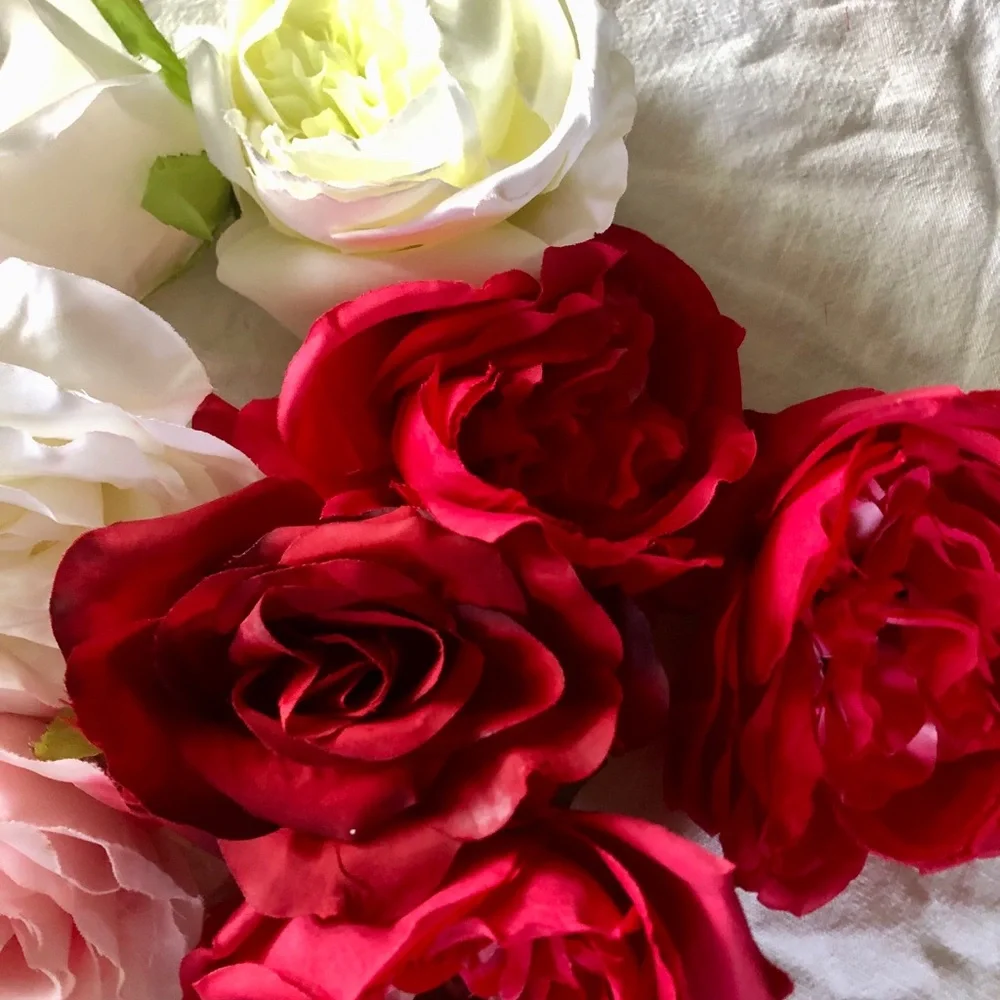 Jo-Anne’s Stock Artificial Silk Flower Assortment Clips for Crafts & Weddings